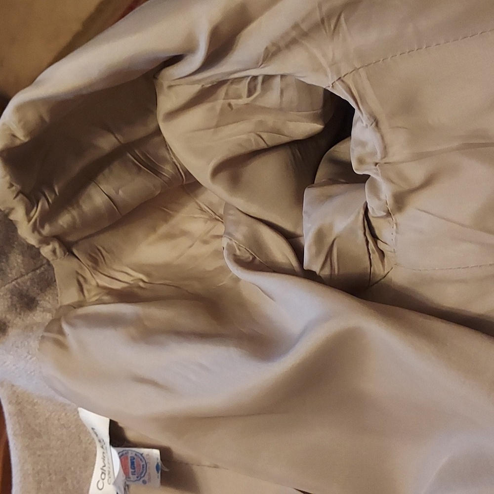 Calvin Klein Collection designer Suit Jacket Size 4 Vintage - Picture 11 of 12
